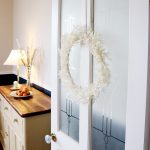 Selene White Door Wreath