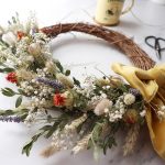 DIY Summer Dried Flower Wreath Kit