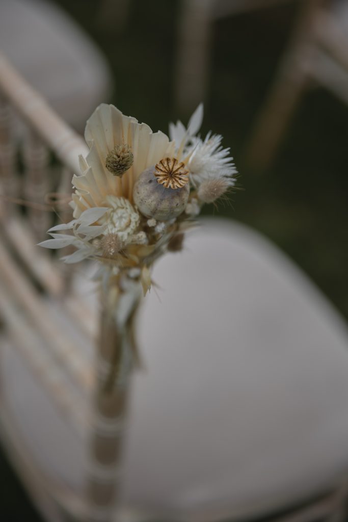 Dried Flower Wedding Styling